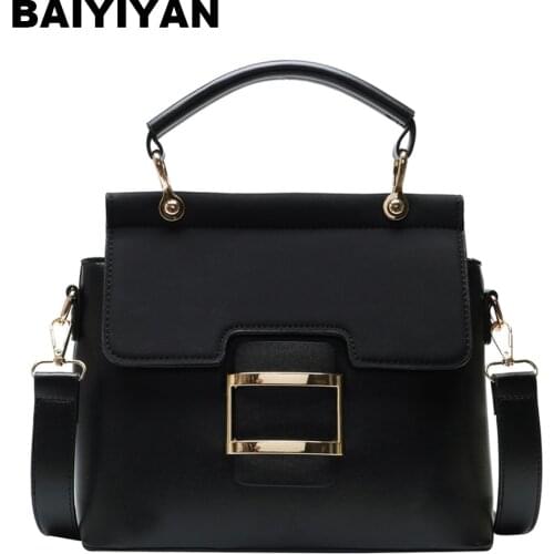 New Nubuck PU Leather Top Handle Tote Bag Women Handbag Metal Hasp Female Shoulder Bag Ladies Messenger Bag