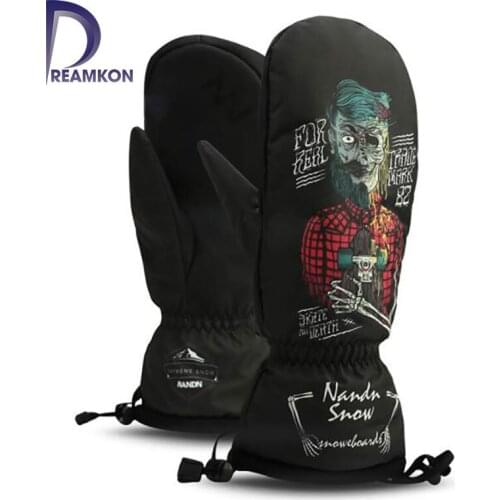 Ski Gloves Women & Men Snowboard Gloves Snowmobile Motorcycle Mittens Winter Windproof Waterproof Unisex Snow Gloves