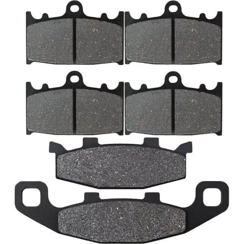 Motorcycle Front and Rear Brake Pads for Kawasaki ZZR400 ZZR 400 ZX400 1990-1992 ZX600 ZX 600 ZX6 1990 1991 1992 1993