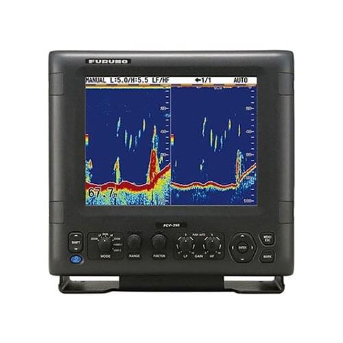 FURUNO boat ship fish finder FCV-295 10.4'' colored LCD sounder marine electronics maritime communication navigation