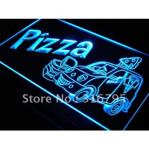 S024 Pizza To Go Delivery Service NEW LED Neon Light Light Signs On/Off Switch 20+ Colors 5 Sizes