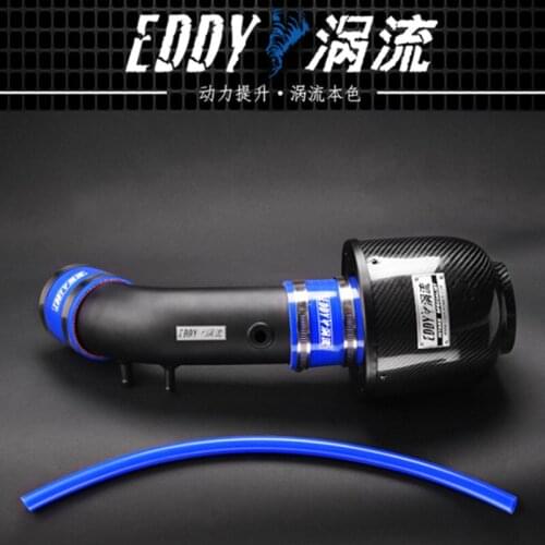 EDDY Intake System Air Intake Pipe & Carbon Fiber Air Filter for Honda Odyssey 2.4L 2004 2005 2006 2007 Car Engine Parts