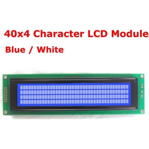40x4 4004 Character LCD Module Blue/White LED Backlight SPLC780D Free Shipping Free Tracking