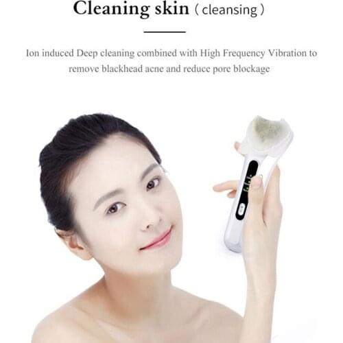Ultrasonic Face Cleansing Lift Device 10000 RPM Face Skin Care Tighten Skin Rejuvenation Anti Aging Beauty Care Massage Machine