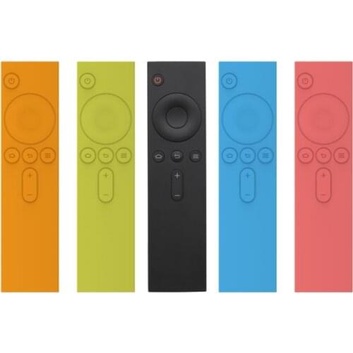 1PC Soft Anti-Slip Rubber Dust Covers for Xiaomi Remote Cases Silicone TPU Remote Control Covers Protective Case For TV Mi Box