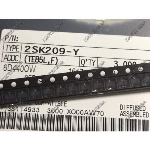 50PCS 100PCS 2SK209-Y 2SK209 XY JFET N-CH SOT23