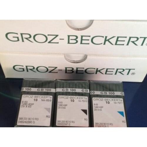 500 pcs Genuine Groz-Beckert sewing needles B63 1280 KSP DV X 63 B63 for sewing machine spare parts offered by store 736750