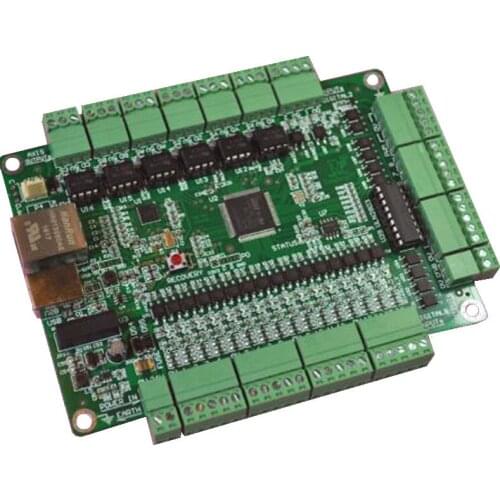 CNC 6 axis Mach3 USB/Ethernet dual interface board(EDG381) CNC Motion control card worked with Mach3