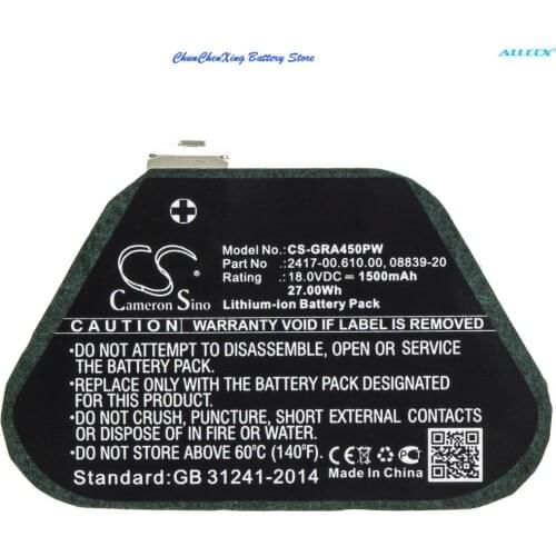 Cameron Sino 1500mAh/2600mAh Gardening Tools Battery for Gardena Accucut 400Li, Accucut 450Li, 02417-20