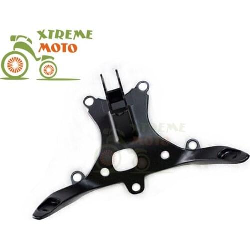 Aluminum Black Motorcycle Front Upper Fairing Bracket Stay Racer Light For YAMAHA R1 2000-2001 2000 2001 00 01