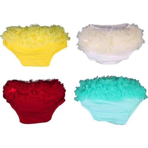 Baby Girl Ruffle Panties Bloomers Diaper Cover