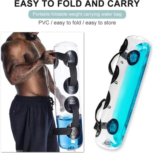 Yoga Weight-Bearing Aqua Water Bag Exercise Sandbag Gym Fitness Training Workout for Effective Working-out Accessories