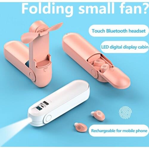 Multi-function latest style TWS bluetooth 5.0 wireless headsets charging box 9 d sports waterproof earbud headphones and microph