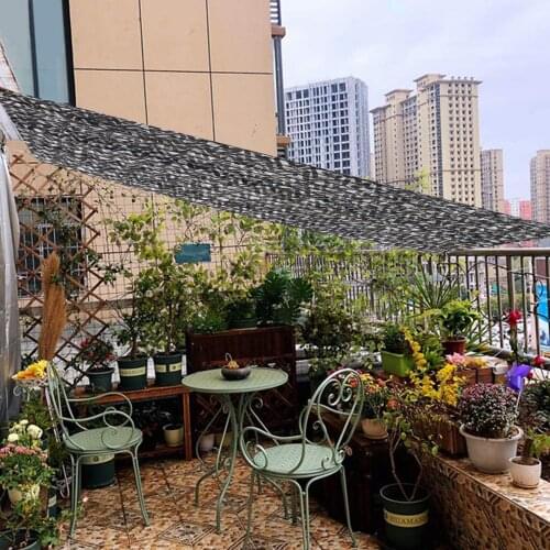 Outdoor Garden Sunblock Shade Cloth Cover Anti-Ultraviolet Black Sunshade Net For Plant Greenhouse Car Cover Garden Accessories