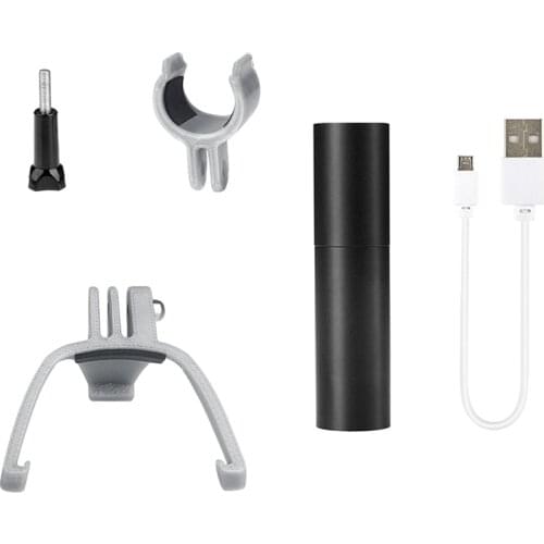 NEW-Camera Top Bracket Gopro Sports Action Camera Adapter Mount Clamp Holder Fix Expansion Kit Flashlight for DJI FPV