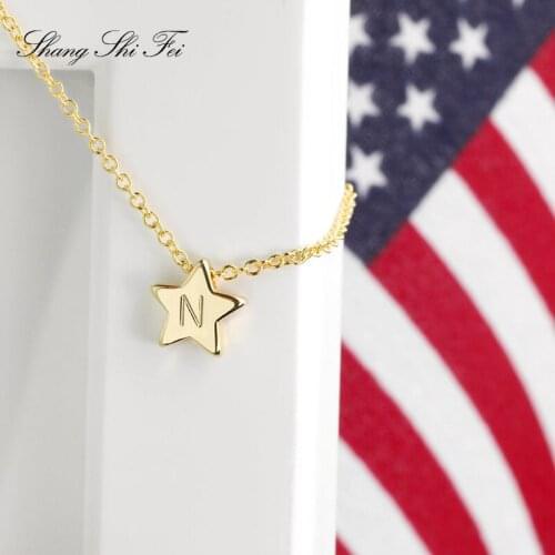 Celestial Star Necklace Baby Girl Necklace Kids Teen Children Fourth of July Baby Girl Women FCN20200004