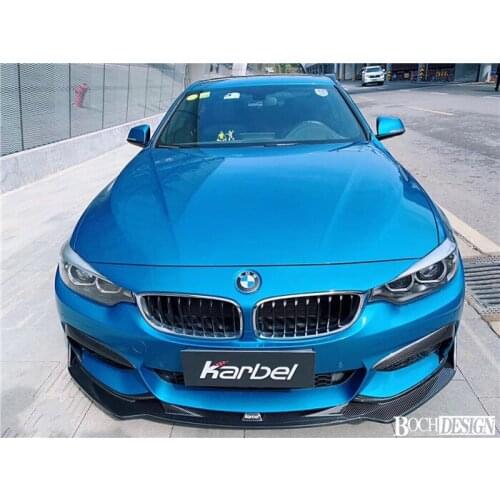 Suitable for Bmw 4 Series Carbon Fiber Shovel 420 435 Front Lip Air Knife Rear Spoiler