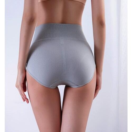 Women Sexy Breathable Underpants High Waist Tummy Slim Shaper Panties Sexy Underwear Women Panties Thin Lingerie Briefs Knickers