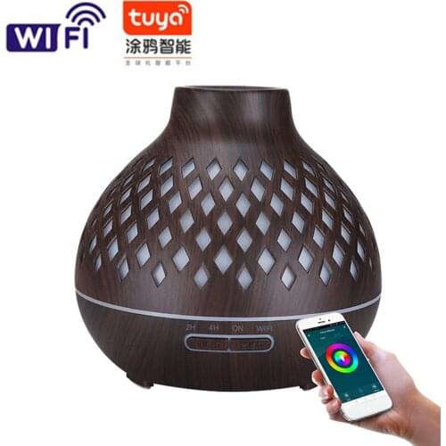 Smart Tuya Humidifier Diffuser Wireless Intelligent Smart WiFi Humidifier Compatible with Alexa Google Home Control