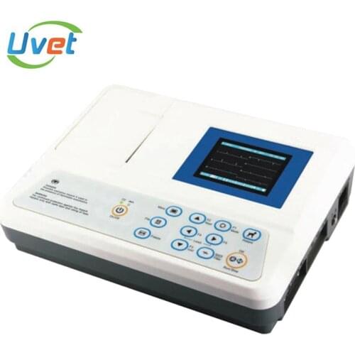 Uvet Pathological Analysis Equipments Three Channels ECG Manual excellent automatic interpretation medical equipment Analyzer