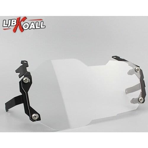 LJBKOALL For BMW R1200GS Adventure 2013 2014 2015 2016 Ultra-Clear Front Headlight Protector Guard Lens Cover