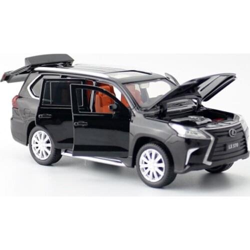 1:32 SUV LX570 Alloy Car Die Cast Model Toy Kid Birthday Christmas Gifts