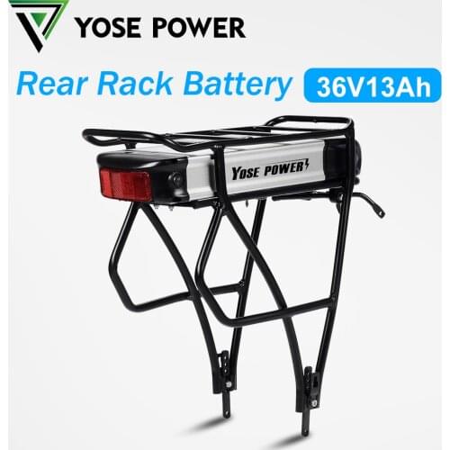 18650 ebike battery rear rack battery 36v battery pack for electric bike Pedelec Prophete bateria 36V500W luggage rack Mifa
