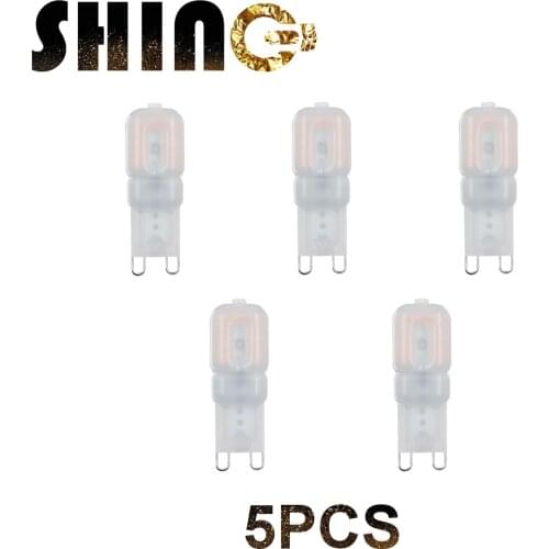 Super Bright Chandelier Lights G9 2.5W LED Light with PC Cover 230V SMD2835 14pcs Led Lamp