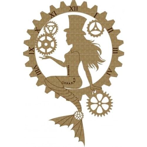 2021 Mermaid scrapbooking new arrival 2020 metal stencils for cutting Dies scrapbooking layering stencils
