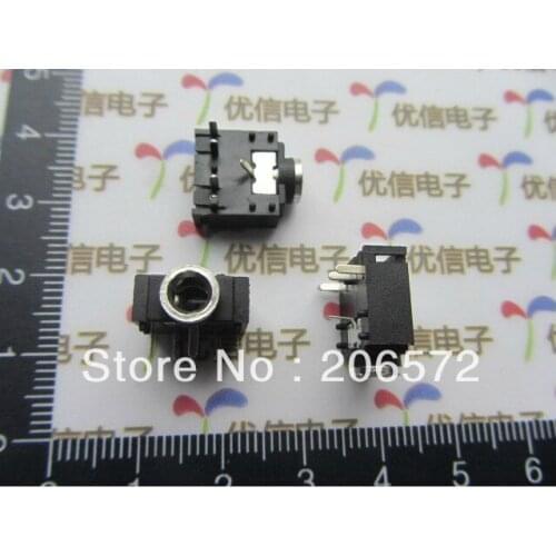 3F07 5P 3.5mm headset audio socket dual track