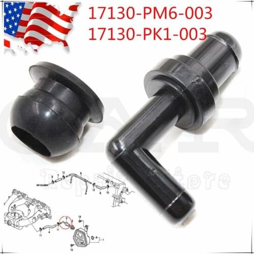 90 degree PCV Valve with Grommet Kit OEM 17130-PK1-003 For Honda Civic CR-V Accord Acura for Toyota 17130-PM6-003