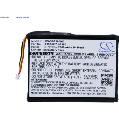 Cameron Sino 2800mAh Battery 8390-K201-0180 for Seagate GoFlex Satellite Mobile Wirele, STBF500100, STBF500101