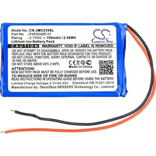 Cameron Sino 700mah Clip 2 Special Edition battery for JBL Clip 2 Special Edition Clip plus P453048D 01 batteries