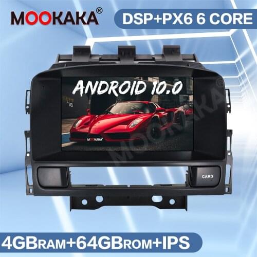 PX6 Android 10.0 64G Car Radio GPS Navigation For Opel Vauxhall Holden Astra J 2010-2013 Multimedia Player Auto Stereo Head Unit