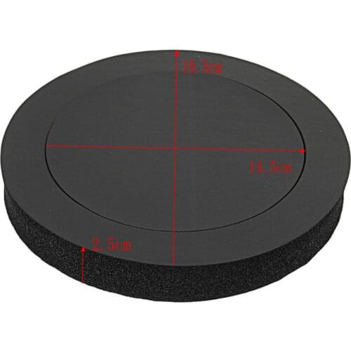 4pcs Car Universal Speaker Insulation Ring Soundproof Cotton Ring Foam Pad Noise Isolation Speaker Ring Bass Door Trim Sound