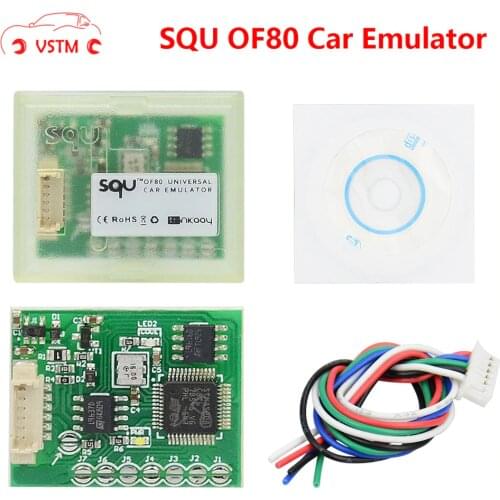 Universal Car SQU OF80 Emulator SQU OF68 QF80 Signal Reset Immo Programs Place ESL Diagnostic Seat Occupancy Sensor Tool