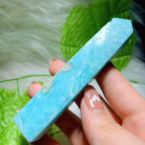 Blue calcite tower 2297