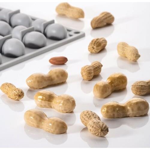 DIY pendulum decorative silicone mold peanut mushroom orange branch raspberry cake mold Chocolate Mold Handmade Mold Tool