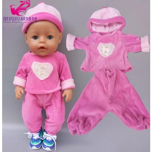 Baby new born Doll swimsuit with cap for 18" girl doll swim clothes and cap set doll summer dress clothes