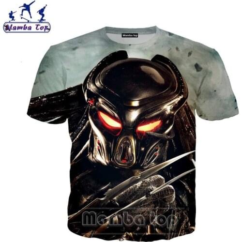 Mamba Top 3D Print Movie The Predator T Shirt Men Alien Killer Mans Tees Cosplay Kaiju Anime Tshirt Harajuku Women Sweatshirt