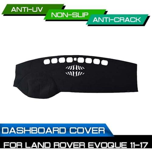 Car Dashboard Mat for Land Rover Evoque 2011 2012 2013 2014 2015-2017 Anti-dirty Non-slip Dash Cover Mat UV Protection Shade