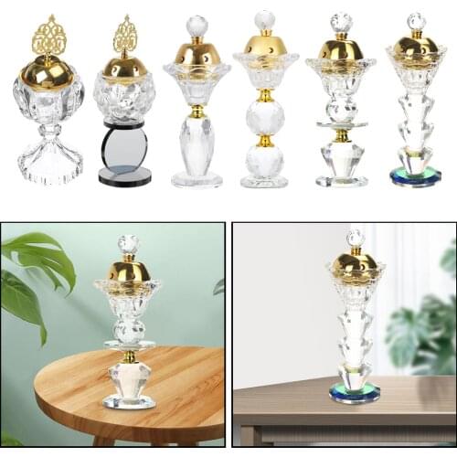 Bakhoor Incense Burner Portable Resin Burner Arabian Diffuser Office Decor