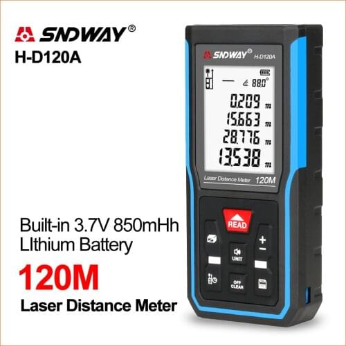 SNDWAY Laser Rangefinder Hunting Rangefinder Digital Mini Range finder Laser Tape Distance Ruler Sensor 5om 70m Distance Meter