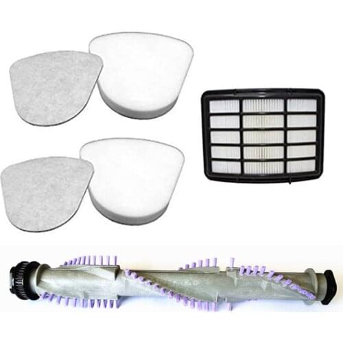 Roll Brush Filter Kit for Shark Navigator Lift Away NV350 NV351 NV356 Sponge Air Filters Felt Air Filters Roller Brush
