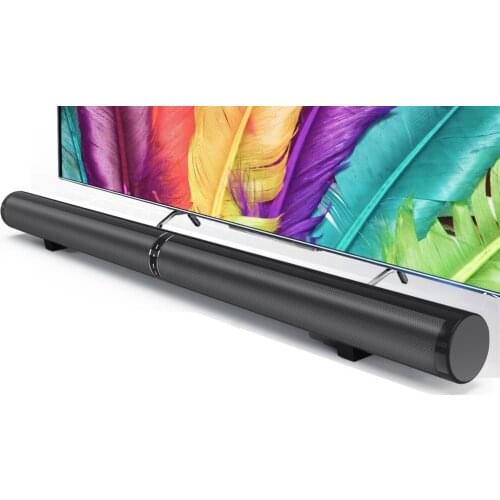 Wall-mounted Sound Bar, 40-inch Wired and Wireless Sound Bar Speaker with Surround Sound System, Suitable for Home Theater
