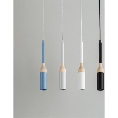 Nordic Long Bottle Pendant Lights Modern Luxury Mediterranean Designer Bedroom Study Childrens Bedroom Hanging Lights Fixtures