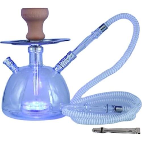 Transparent bubble Hookah Set, Acrylic shisha Hookah 29cm*18cm*17cm