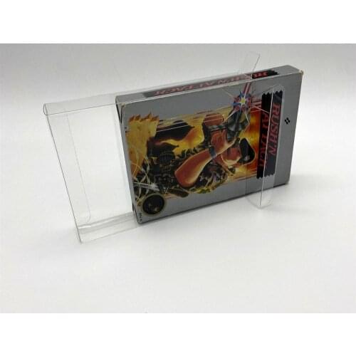 PET Display box Collection box Protection box for Nintendo Entertainment System NES games