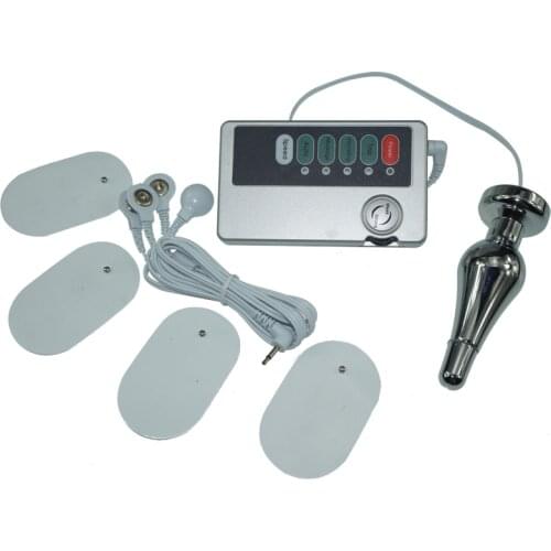 Electric wave Shock Therapy Replacement Pads device metal anal plug breast massager sex toys