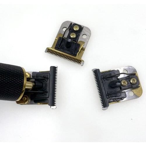 Replaceable Spare Blades For Kemei 1971 Hair Clippers 0mm T-blades Metal and Ceramic Trimmer Blades For T9 Hair Trimmers